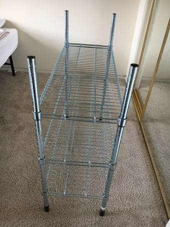 Two IKEA shelfs (OMAR) - in great shape $15 (original price $25) 2
