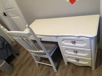 Desk and chair 1