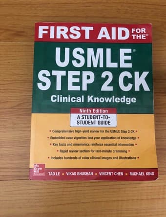 First Aid Step 2 CK 1