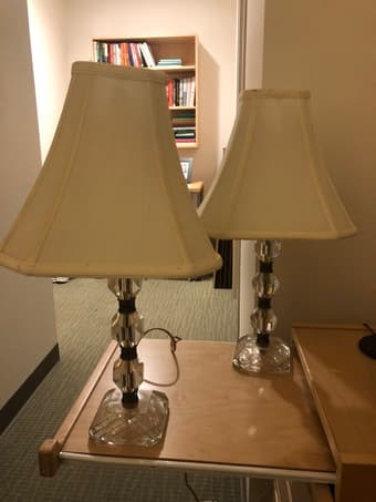 Two lamps for sale 1