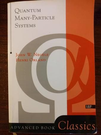 Quantum Many-Particle Systems (Negele and Orland) 1