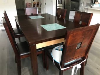 Elegant dining room set for sale 1