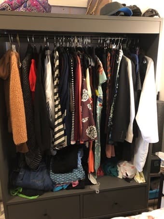 Like new open wardrobe/closet 2