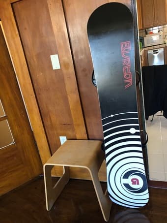 Burton Snowboard and NEW Union Bindings 2