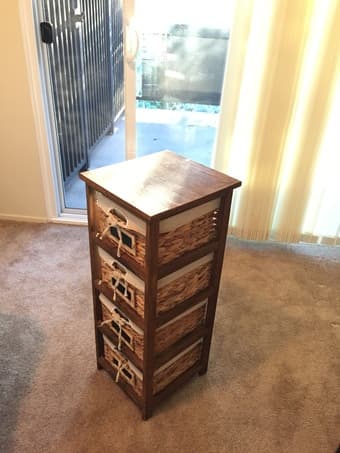 Light 4-Drawer 4-Basket Storage (Palo Alto) 3