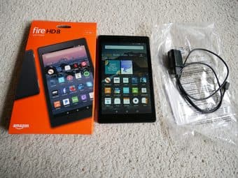 Kindle fire HD 8, 16GB - 7th generation $35 or OBO 2