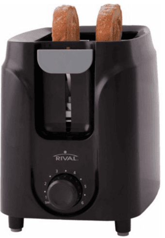 Rival 2-Slice Toaster, Black (Palo Alto) 1