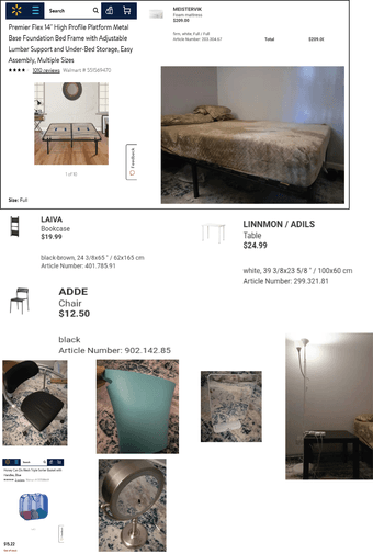 all furniture free (all like new condition) 1