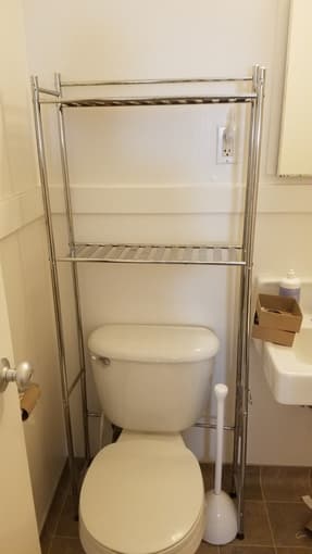 Over the Toilet Storage 1