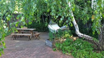 Fantastic 1 bedroom house w/Backyard, W/D. Private space 1
