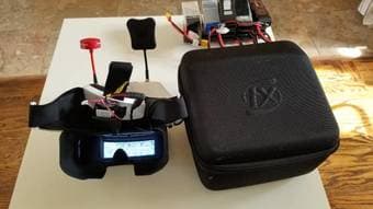 RACING FREESTYLE DRONE QUADCOPTER FULL FPV KIT + LOADS OF SPARES 2