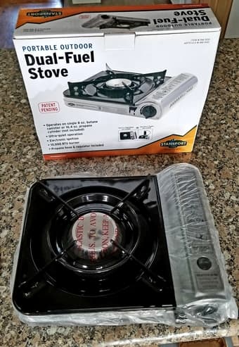 Camping Stove Stansport Dual Fuel excellent condition 1