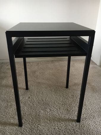 IKEA side table (NYBODA) - in great shape (original price $30) 3