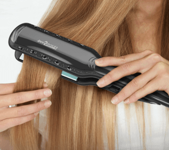 Remington - Flat iron, wet to straight 1