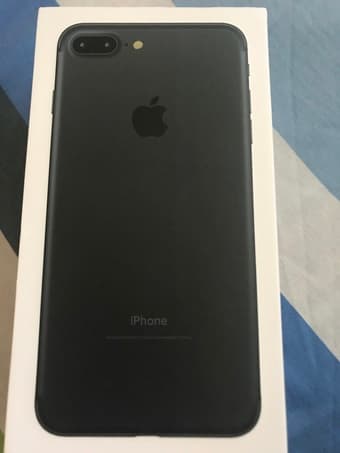 Almost new iPhone 7 Plus 128GB Black Matte Finish 1