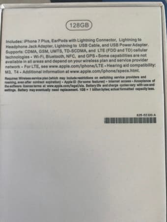 Almost new iPhone 7 Plus 128GB Black Matte Finish 2