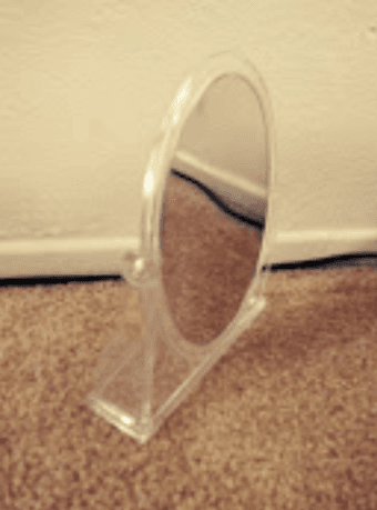 Tabletop swivel mirror 1