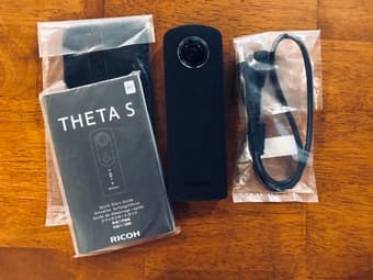 NEW Ricoh Theta S Digital Camera (Black) 2