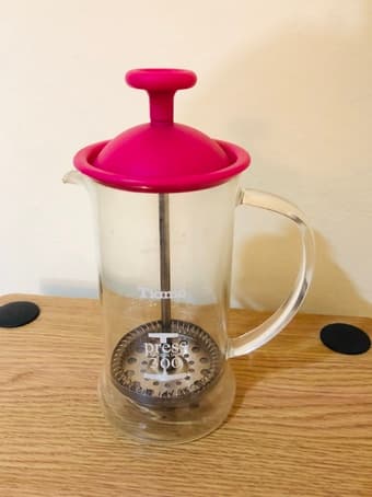 Cute pink french press 1