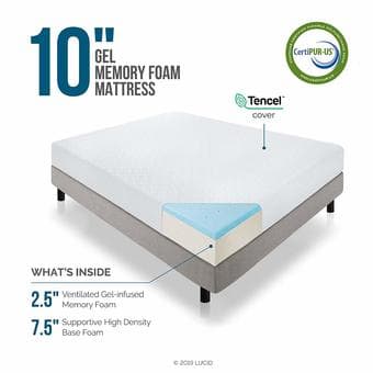 Full XL Memory Foam Mattress 2