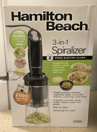 Spiralizer - Hamilton Beach 1