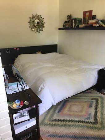 Furnished bedroom - May-August 1