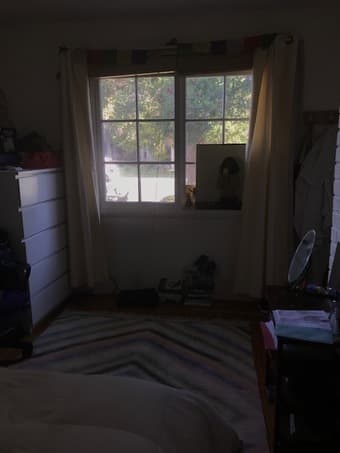 Furnished bedroom - May-August 2