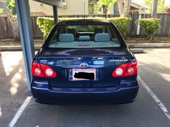 2008 Toyota Corolla for sale--manual transmission--107k miles 1