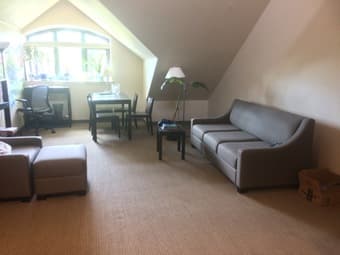 Room in beautiful Munger 2bd apt available June 15 - early September 2