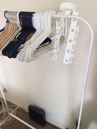 Clothes rack (Like New!) 1