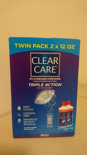 Clear Care Lens Cleaning Solution (unopened) 1
