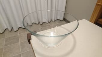Large glass bowl 2