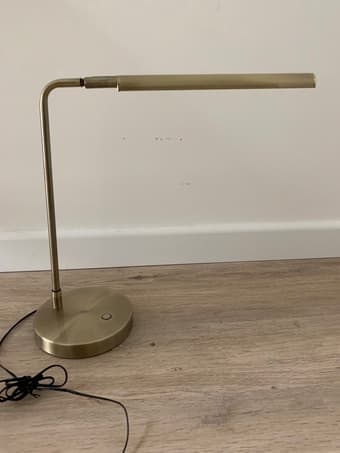 Brass Desk Lamp 1