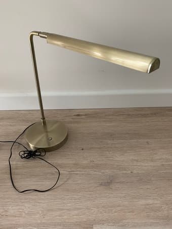 Brass Desk Lamp 2