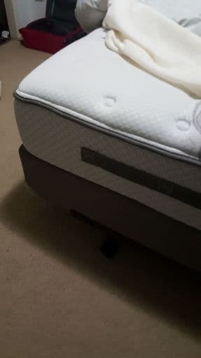 Bed and mattress - Queen size 2