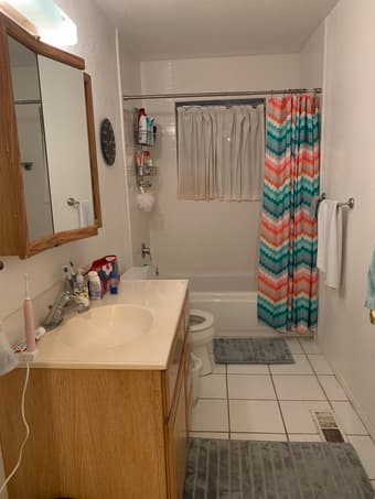 Private bedroom is beautiful, fully-furnished hone 1