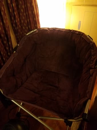 Purple Folding Lounge Chair 1