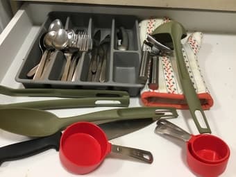 Ikea Kitchen Set: Dishes, silverware, cookware, appliances etc 1