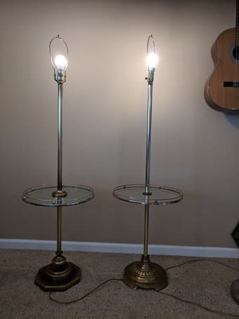 Vintage lamp set 2