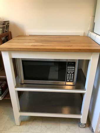 Rolling Kitchen IKEA Cart 1