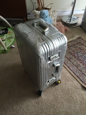 Brand New Travel Luggage PC ABS Rolling Wheels Aluminum Hardside 1