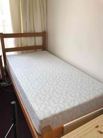 Like new memory foam twin mattress, originally $400 1