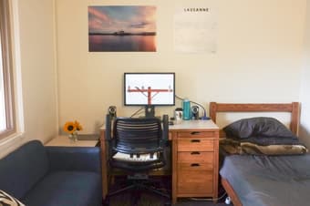 Male grad housing sublet (June 26 - Sept 8) in 3BR 2
