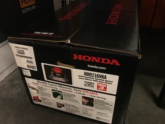 99% New Honda Lawn Mowers-moving sale 2