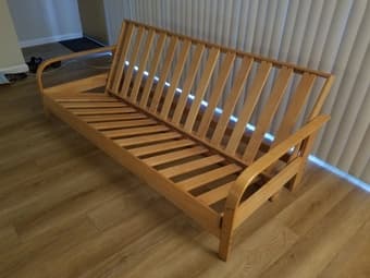 Wooden Futon Frame 2
