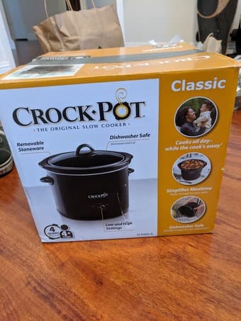 4-Qt Crock-Pot Slow Cooker - lightly used, very clean! 1