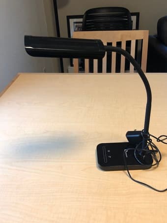 LED Desk Lamp (7W) with Flexible Gooseneck & 7 Brightness levels 1