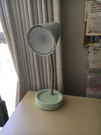 LED Task Table Lamp Turquoise (Includes Energy Efficient Light Bulb) 1
