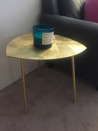 Moving sale - end table, decorative table, chair, couch 3