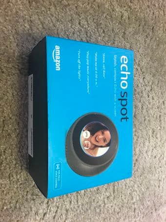 Brand New Amazon Echo Spot $90 (Retails at $130) 1